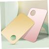 Didiseaon 3sets Comprehensive Palette Makeup Mixing Tray Spatulas for Foundation and Pigment Blending view 4