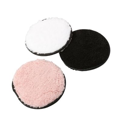 Healeved 3pcs Double-sided Microfiber Makeup Remover Pads Random Facial Cleansing Puff for Deep Clean and Gentle Skin Care and Odorless Face Towels