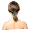 Didiseaon 1pc Antiquing Hair Clip Stylish Rhinestone Ponytail Clips for Women Alloy Hair Accessories Silver Green for Daily Use Parties view 3
