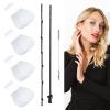 Abeillo 40PCS Face Lifting Tape, Face Tape Lifting Invisible, Face Lift Tape Invisible with String, V-Line Face Lift Bands, Hide Double Chin Facial Wrinkles Tape and Lift Sagging Skin view 1