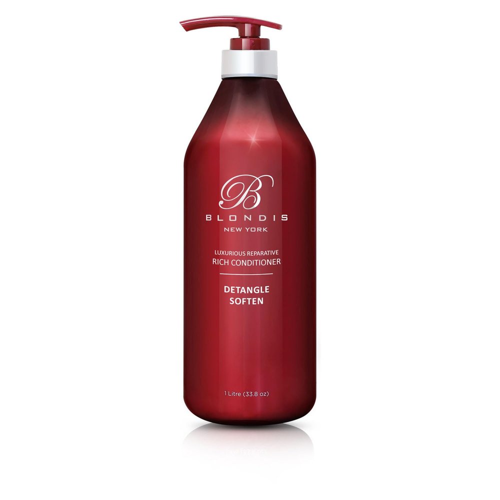 Blondis New York Luxurious Reparative Rich Conditioner 1000Ml, Clear