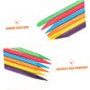 Beatifufu 2packs Manicure Tools Sticks Double Sided Nail Art Tools Easy to Use Nail Cleaning Rods for Cuticles view 3