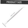 Healeved 2pcs Stainless Steel Eyelash Separator and Brow Comb Dual-end Eyelash Teasing Needles for Eyebrow Perming for Makeup Artists and Personal Use view 4