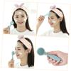 NinthAvenue Basics Silicone Facial Brush for Blackhead Removal Manual Face Cleaner Scrubber for Deep Pore Cleansing Portable Easy Use Tool for Exfoliating Dead Skin and Makeup Residue view 2