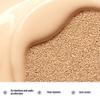 Cushion Foundation Natural Full Coverage Moist Cushion Bb Cream with 1 Refill Waterproof Long Lasting Soft Matte Cream Concealer Breathable Foundation Cushion for Women Girl Makeup Natural Skin Color view 3