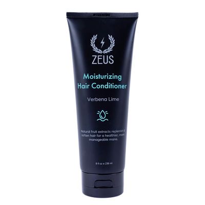 ZEUS Daily Moisturizing Conditioner for Men with Argan Oil & Natural Fruit Extracts to Cleanse, Strengthen, Hydrate, Nourish and Soften Hair for Lasting Strength & Shine (Made in USA) 8 oz.