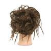 Messy Bun Hair Piece for Women, Tousled Updo Messy Bun Hair Piece Straight Curly Mix Ponytail Extensions Fake Synthetic Elastic Band Scrunchies Hairpiece for Women Girls ,Fake Hair Accessories for Wom view 1