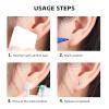 JESMODA 6 Pack Body Piercing Kit Disposable Safe Piercing Unit for Self Nose Piercing Gun at Home Professional Ear Piercing Tool with 12 Nose Studs and earrings for Women Men view 3