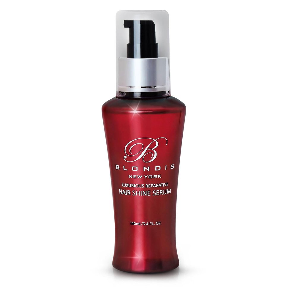 Blondis New York Luxurious Reparative Hair Shine Serum 140Ml, Clear