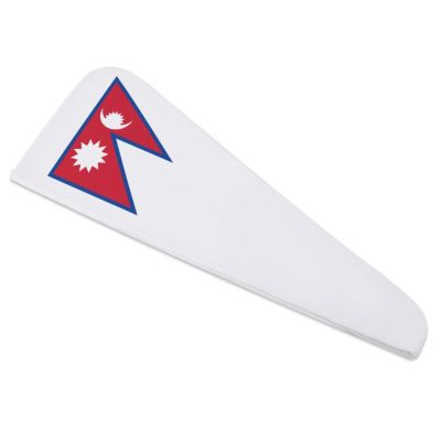 Nepal Flag Hair Towel Wrap Super Absorbent Soft Quick Dry Hair Cap Terry Cloth Dry Hair Turban for Women Girls Hair Drying Towel with Button