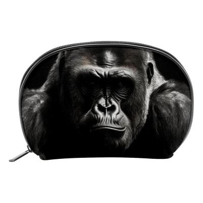 VTGHDEEQ Travel Makeup Bag,Travel Toiletry Bag for Women,Angry Animal Gorilla,Cosmetic Travel Bag