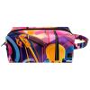 VTGHDEEQ Makeup Bag Organizer,Cosmetic Bags for Women,Abstract Jazz Art Music Instruments,Small Makeup Pouch view 1
