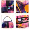 VTGHDEEQ Makeup Bag Organizer,Cosmetic Bags for Women,Abstract Jazz Art Music Instruments,Small Makeup Pouch view 3