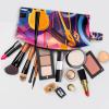 VTGHDEEQ Makeup Bag Organizer,Cosmetic Bags for Women,Abstract Jazz Art Music Instruments,Small Makeup Pouch view 4