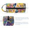 VTGHDEEQ Makeup Bag Organizer,Cosmetic Bags for Women,Animal Colorful Peacock Art Painting,Small Makeup Pouch view 2