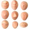 9 PCS Body Piercing Practice Model-Soft Silicone Flexible Model Body Part Displays Set-for Beginners Novice Piercer view 1