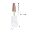 Outanaya Nail Art Drill Bit for Women Tungsten Manicure Bits for Nails for Teen Girls Suitable for Salon and Home Use view 2