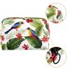 VTGHDEEQ Makeup Bag Small,Makeup Travel Bag,Bird Palm Summer Leaves,Makeup Organizer Bag view 3