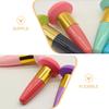 Baluue Foundation Makeup Sponge Handle Blending Tool for Creams and Powders Versatile Beauty Applicator for Easy Makeup Application Compact and Portable Design view 3