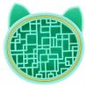 Gogogmee Portable Cat Shaped Makeup Brush Cleaner Cushion Drying Mat Dual-sided Storage Holder for Organizing Brushes Cleaning Drying view 1