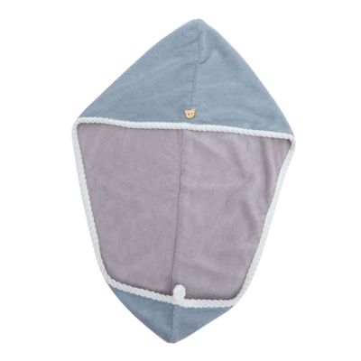 Amosfun 1pc Coral Fleece Hair Wrap Towel Super Absorbent Drying Cap for Quick Hair Drying Lightweight Shower Cap for Long for Home Use and Travel