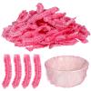 Baluue 300Pcs Disposable Wash Basin Liners with Elastic Mouth for Beauty Salon Spa Pedicure Bowls up to 15.7In Diameter Protective Wrapping Bags for Facial and Skin Care Use view 1