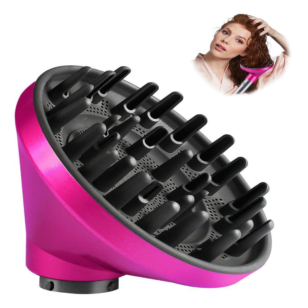 Upgraded Diffuser for Dyson Airwrap Styler, Hair Dryer Diffuser Nozzle Attachment for Dyson for Airwrap HS01 HS05 HS08