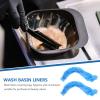 Baluue 300pcs Disposable Wash Basin Liners for Beauty Salon, Elastic Fit for Facial Mask Bowl, Clear Palstic Material, Ideal for Spa and Salon Use, Waterproof Design view 2