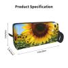 DRTGEDS Yellow Sunflower Cosmetic Bags For Women Small Makeup Bag For Purse Makeup Pouch Travel Makeup Bag With Zipper view 3