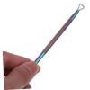 Healeved 4pcs Stainless Steel Cuticle Pusher Triangle Peeler Scraper Gel Remover for Nail Art Nail Polish Remover Tool for Salon view 4