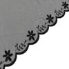 KABAKE Women's Flower Embroidery Head Scarf Large 31.5" Sheer Hair Bandana view 4