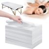 100 Pcs 31" x 71" Disposable Sheets for Massage Table Non Woven Spa Bed Cover,Waterproof Breathable Disposable Massage Table Sheets for Spa Tattoo Beauty Salon Hotels (White) view 1