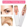 Eyebrow Trimmer and Hair Removal Tool, 3D Facial Hair Removal for Women, Portable Facial Epilator for Eyebrows and Facial Hair view 2