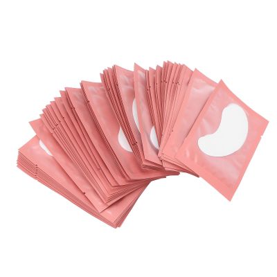 100 Pairs Under Eye Pads,Disposable Eye Gel Patches,Eyelash Extension Under Eye Gel Pads Kit,Disposable Eyelash Grafted Paper Patches False Lower Eye Lash Extension
