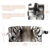 VTGHDEEQ Makeup Bags for Women,Toiletry Bag for Men,Animal Face Tiger,Travel Cosmetic Bag view 2
