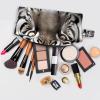 VTGHDEEQ Makeup Bags for Women,Toiletry Bag for Men,Animal Face Tiger,Travel Cosmetic Bag view 4