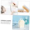 FOMIYES 3pcs Sponge Shower Puff Bath Sponge for Cartoon Sponges Exfoliating Body Brush Scrubber Sponge Cotton Fiber Sponge Body Wash Newborn, 12x9x5.5cm, Light Yellow view 4