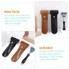 Didiseaon Leather Travel Razor Case Razor Protector Scratch-Resistant and Portable for Gifts view 4