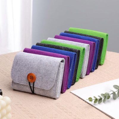 staol Storage Bag, Portable Storage Bag Felt Case for Essential Oil Bottles Travel Roller Bottle Storage Organizer