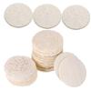 Didiseaon 36pcs Exfoliating Loofah Pads for Makeup Removal and Skin Scrubbing Gentle Facial Cleansing Discs Soft Backing for Body Massage and Circulation view 1