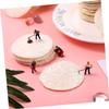Didiseaon 36pcs Exfoliating Loofah Pads for Makeup Removal and Skin Scrubbing Gentle Facial Cleansing Discs Soft Backing for Body Massage and Circulation view 3