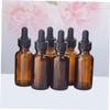 Outanaya 5 Pack 30ml Amber Glass Dropper Bottles for Perfume view 2