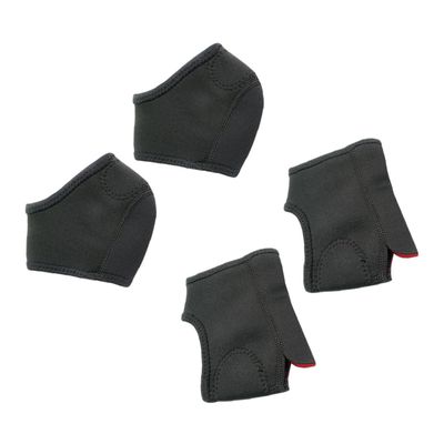 FOMIYES 2set Breathable Moisturizing Heel Socks Silicone Heel Cups for Sensitive Cracked Skin Supportive and Comfortable