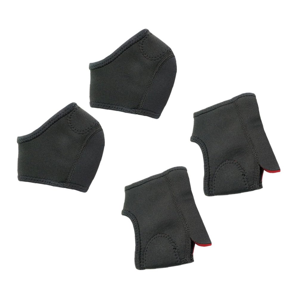 FOMIYES 2set Breathable Moisturizing Heel Socks Silicone Heel Cups for Sensitive Cracked Skin Supportive and Comfortable