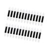 WOONEKY 100pcs Double-ended Sponge Eyeshadow Applicators Soft Smooth Eye Shadow Brushes for Effortless Makeup Application for Little Girls and Makeup Tool view 1