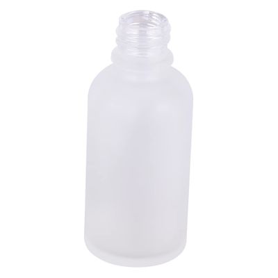 15ml Essential Oil Glass Bottles Pump Spray Bottles Set of 9 for Subpackaging Makeup Dull White