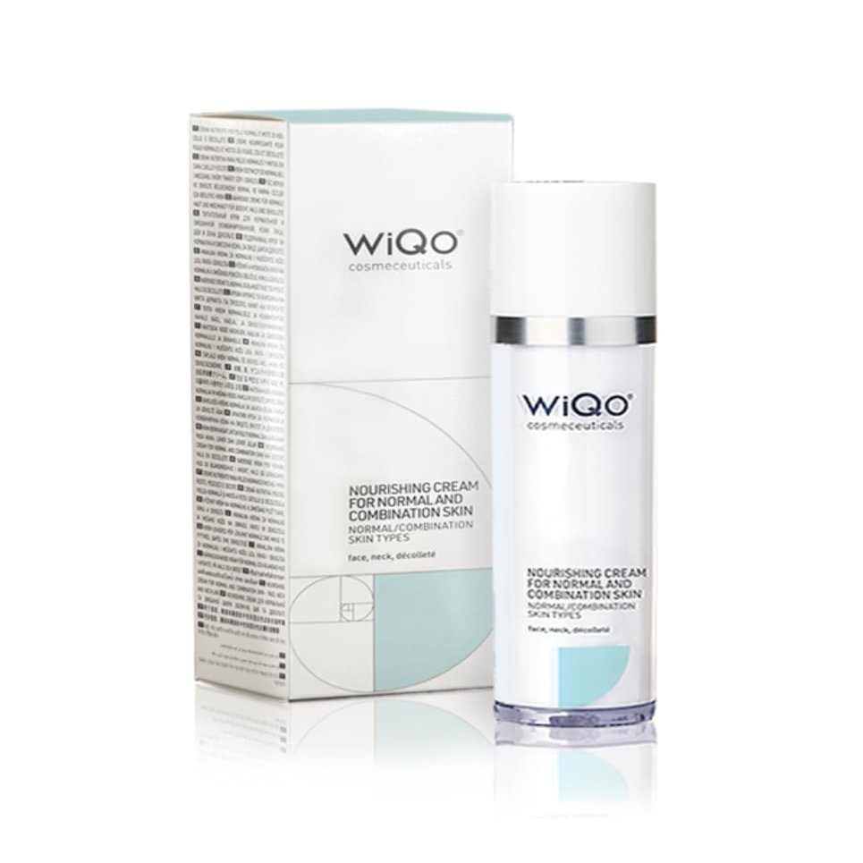WiQo WiQo med PROFESSIONAL WiQo Normal (NEW FORMULA) Skin Face Cream After Peel Treatment Size 50ml + Retinol Eye Mask (2 ITEM SET)