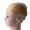 Outanaya Breathable Unisex Wig Cap Snood Soft Comfortable Mesh Lining for Hair Protection Men and Women Beige view 2