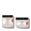 dpHUE Apple Cider Vinegar Scalp Scrub with Pink Himalayan Sea Salt (9 oz) + Apple Cider Vinegar Hair Masque (9 oz) - Helps Soothe Dry Scalps & Activate Healthy Hair Growth view 1