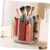 Amosfun 360degree Large Capacity Stationery Box Desk Pen Organizer Rotating Makeup Brush Storage view 4